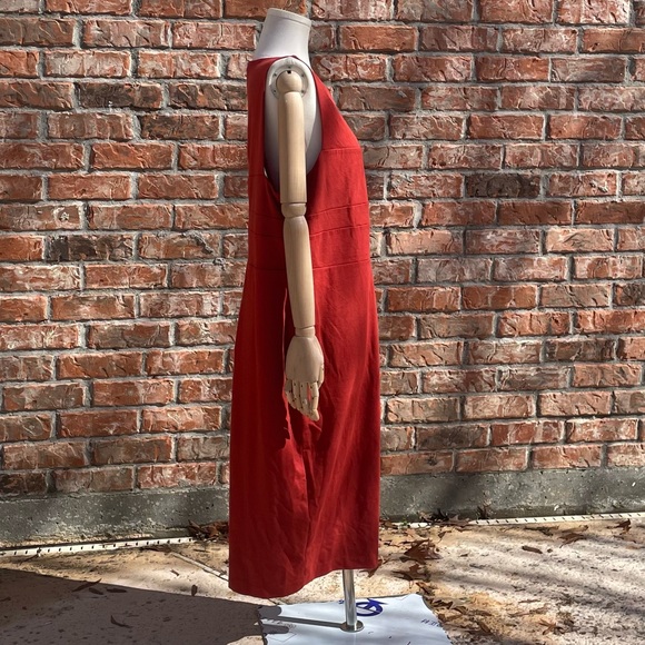 Express orange bodycon form fitting midi dress / XL / Excellent condition - Picture 13 of 17